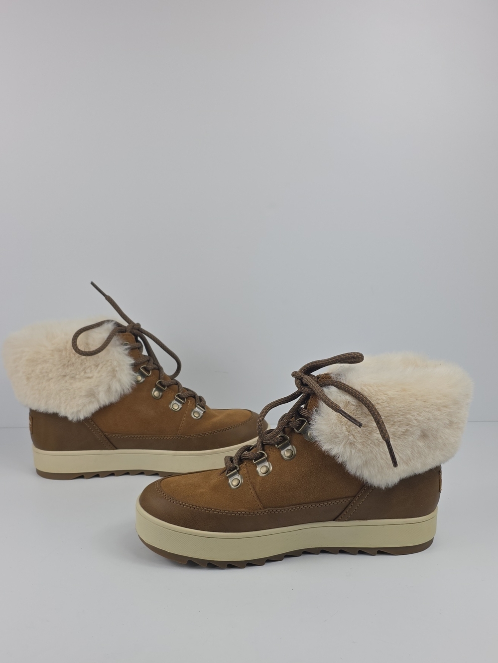 Koolaburra by UGG Tynlee Suede Lace-Up Women's Boots Size 7 - Picture 3 of 13